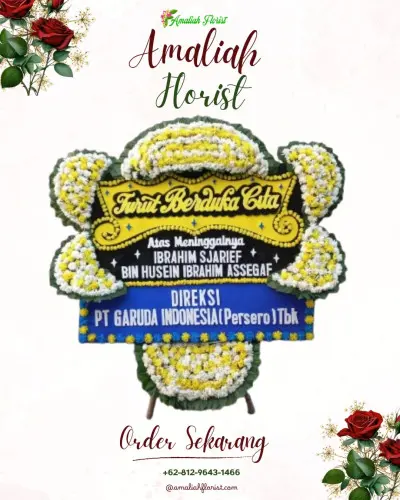 Papan Bunga Duka di Petamanan
